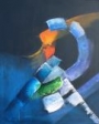 Guy STOEFFLER, peintre  abstrait 