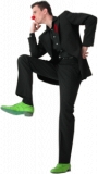 Le magicien aux chaussures verte 